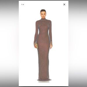 THE NEW ARRIVALS BY ILKYAZ OZEL.Donyale Dress in Le S?pia. Only worn ONCE.